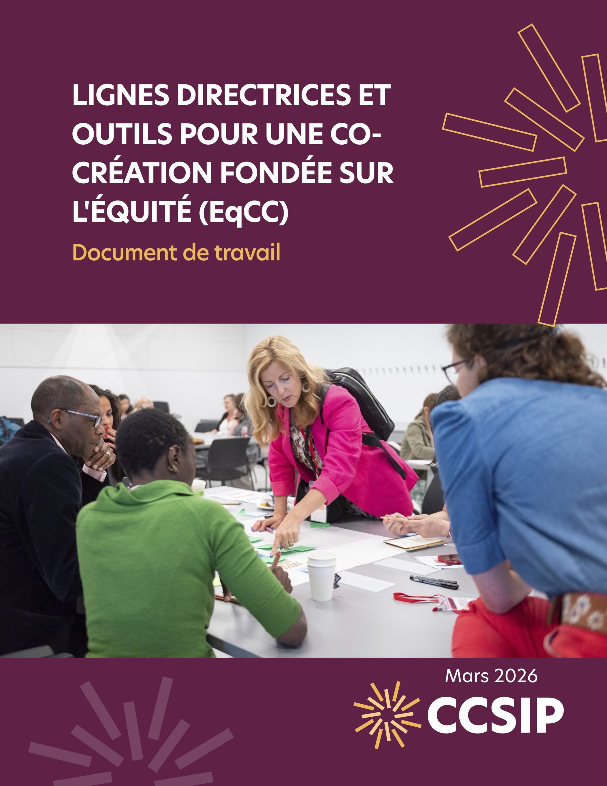 Principes de co-création axée sur l’équité (EqCC)
